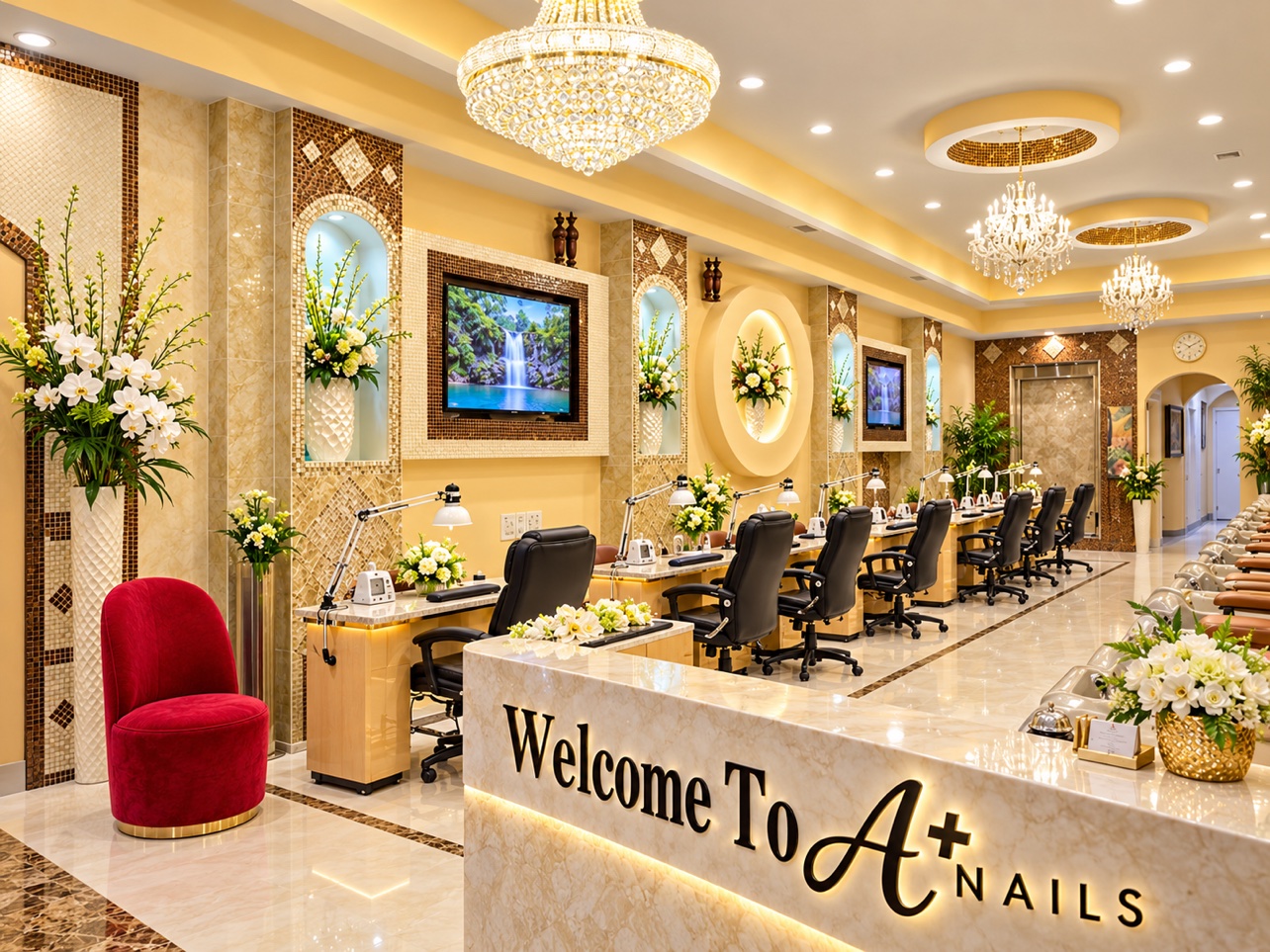 A+ Nails Rowlett salon photo 7